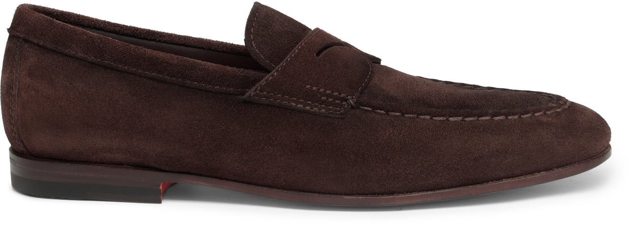 Santoni SANTONI Brown Loafers Bruin
