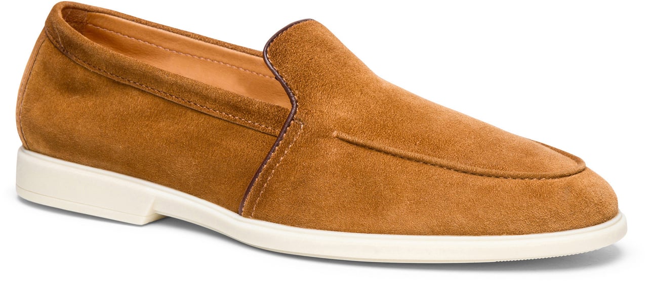 Santoni SANTONI Brown Loafers Bruin