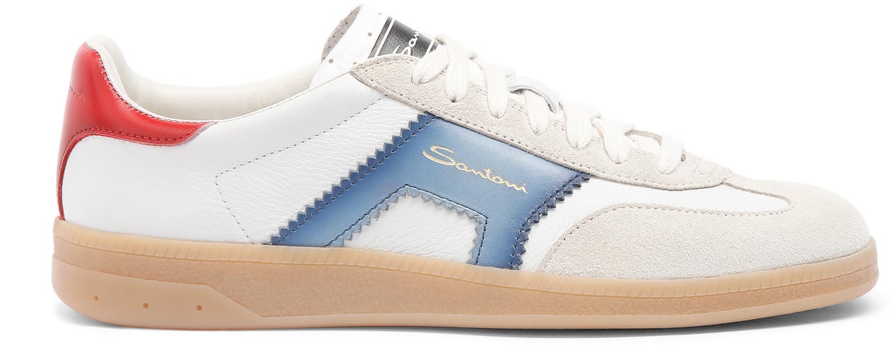 Santoni Sneakers White Wit