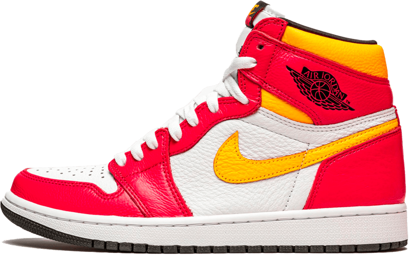 Nike Air Jordan 1 Retro High Light Fusion Red Divers