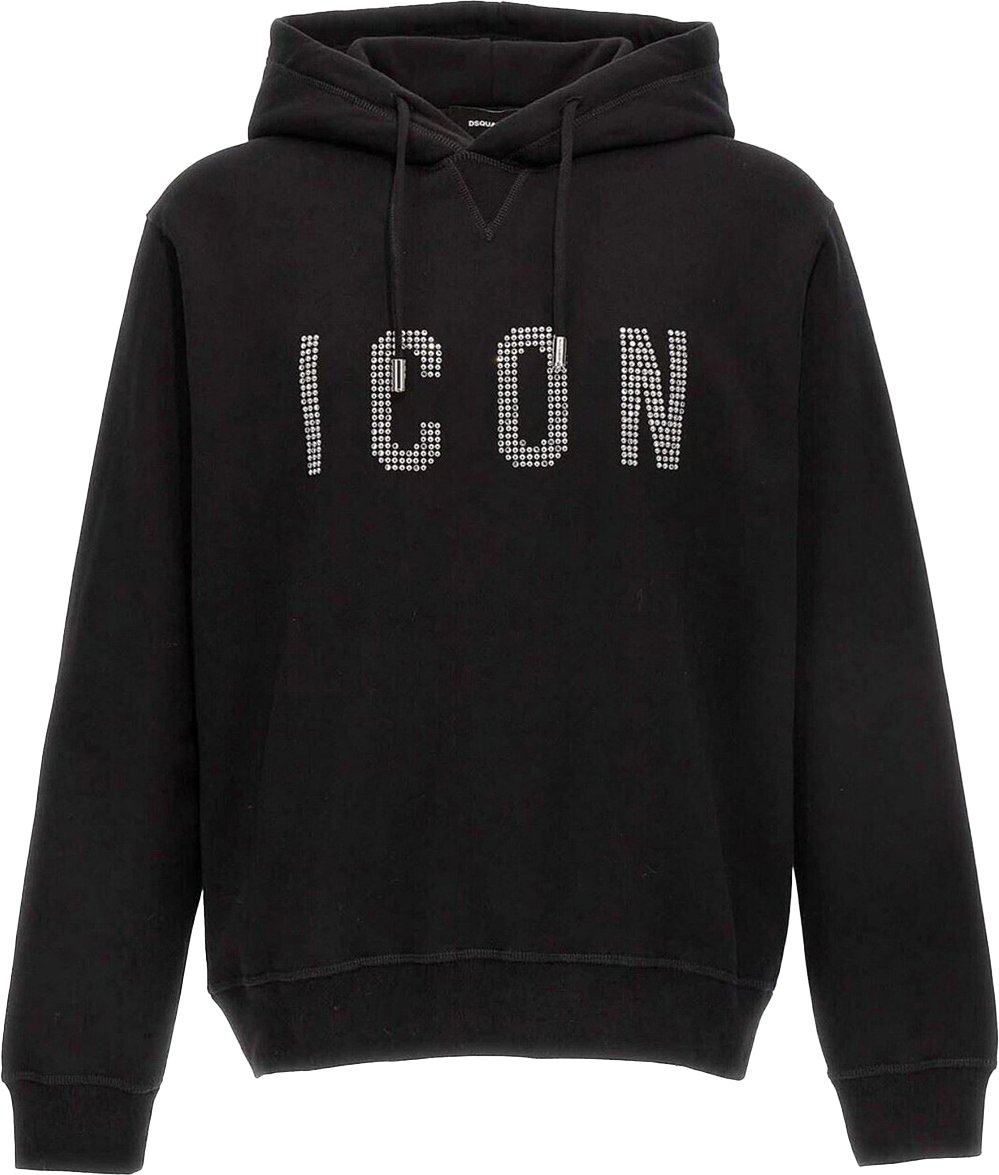 Dsquared2 Cool Fit Black Hoodie Black Zwart