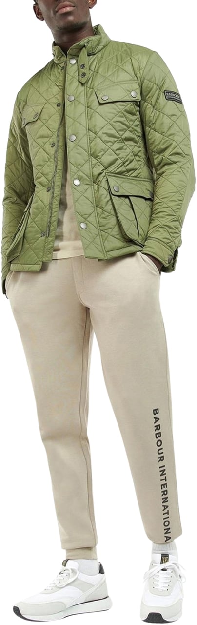 Barbour Tourer Ariel Quilted Jacket Groen