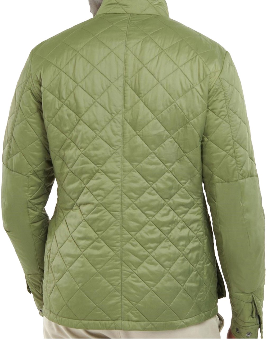 Barbour Tourer Ariel Quilted Jacket Groen