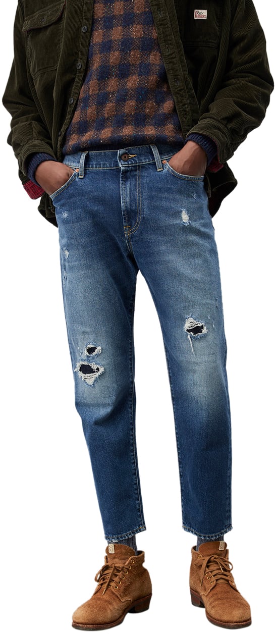 Roy Roger's Jeans Denim Blauw