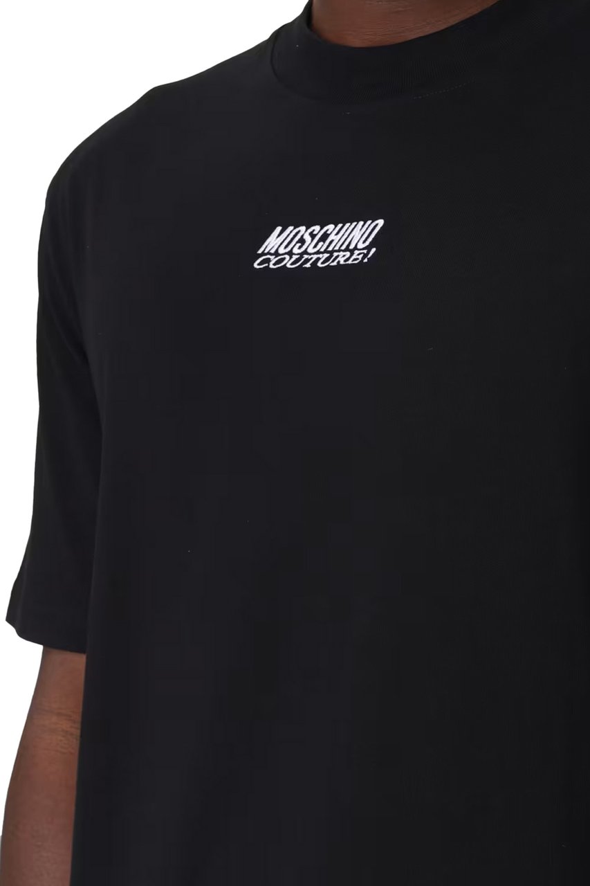 Moschino T-Shirts And Polos Black Zwart