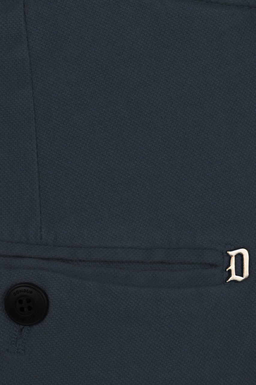 Dondup Trousers Blue Blauw