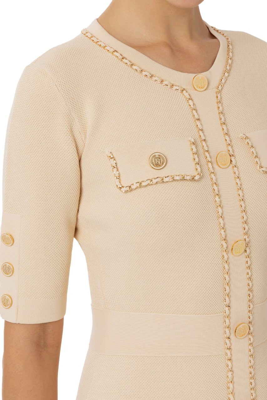 Elisabetta Franchi Dresses Beige Beige