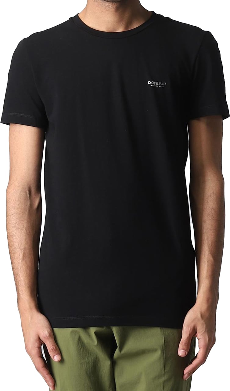 Dondup T-Shirts And Polos Black Zwart