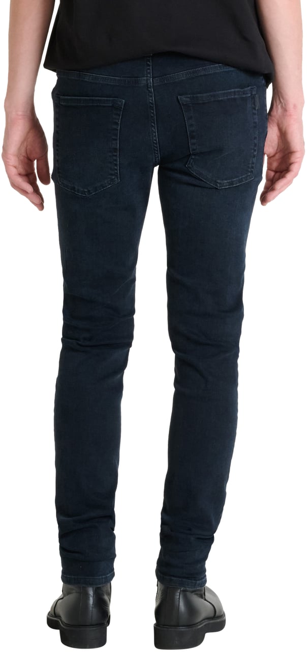 Antony Morato JEANS OZZY TAPERED FIT IN STRETCH BLUE DENIM ICONIC LOOK Blauw