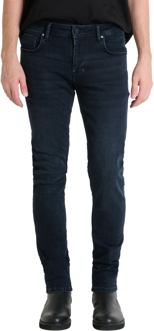 Antony Morato JEANS OZZY TAPERED FIT IN STRETCH BLUE DENIM ICONIC LOOK Blauw