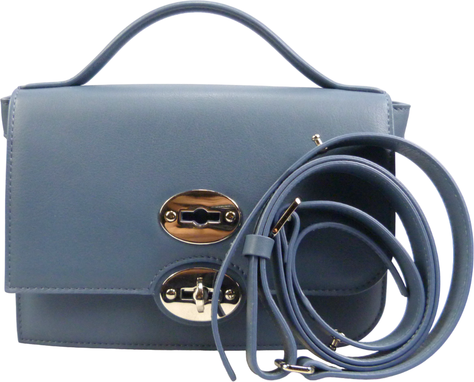 Zanellato Borsa a mano blu Blauw