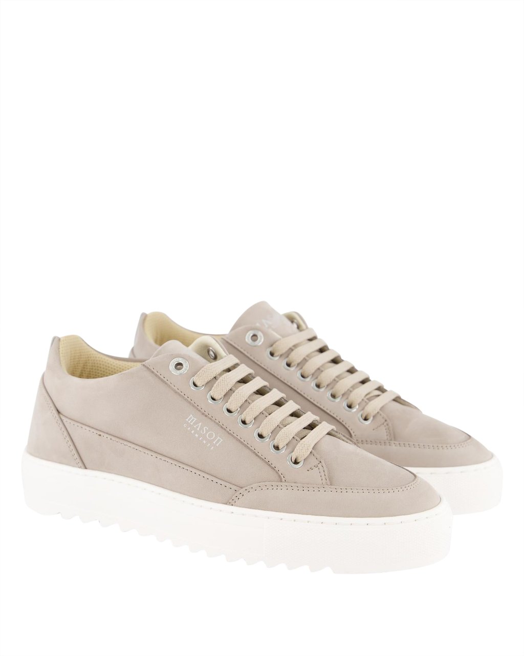 Mason Garments Heren Tia Originale Sneaker Beige Beige