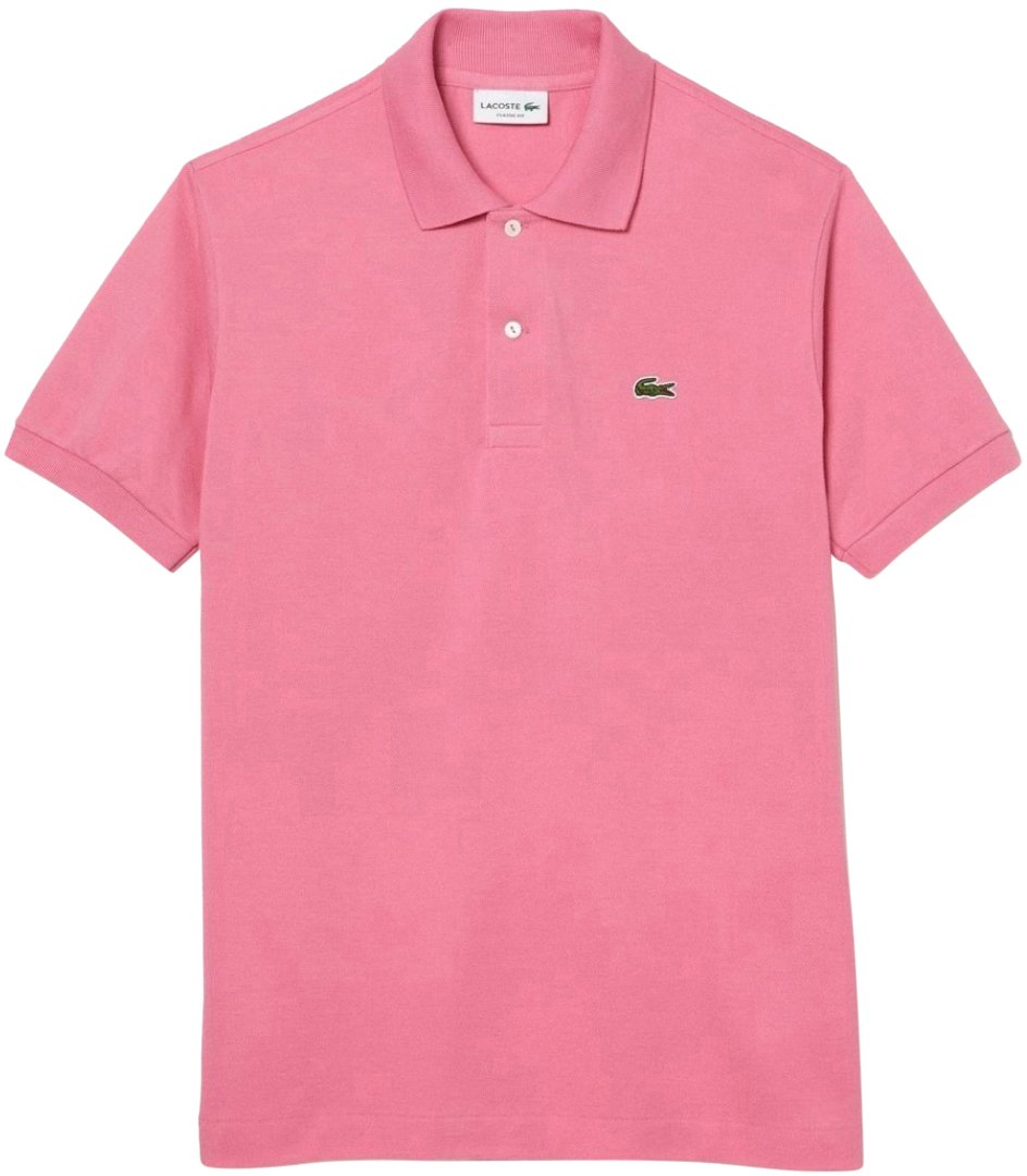 Lacoste L.12.12 Classic Logo Polo Shirt Roze