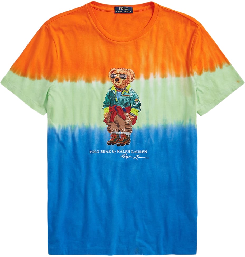 Ralph Lauren Polo Bear Tye Dye T-shirt Divers