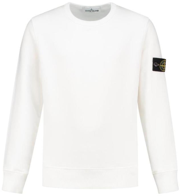 Stone Island Junior Sweatshirt Wit