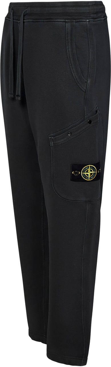 Stone Island Jogging pants with detachable logo Grijs