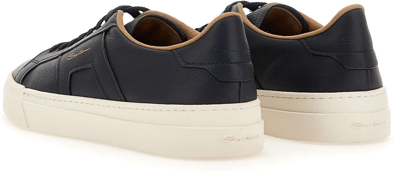 Santoni Sneakers Blue Blauw