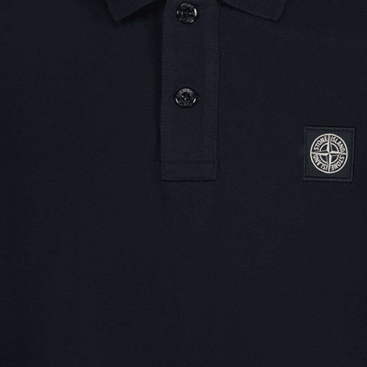 Stone Island Junior Stone Island Kinder Jongens Polo Navy Blauw