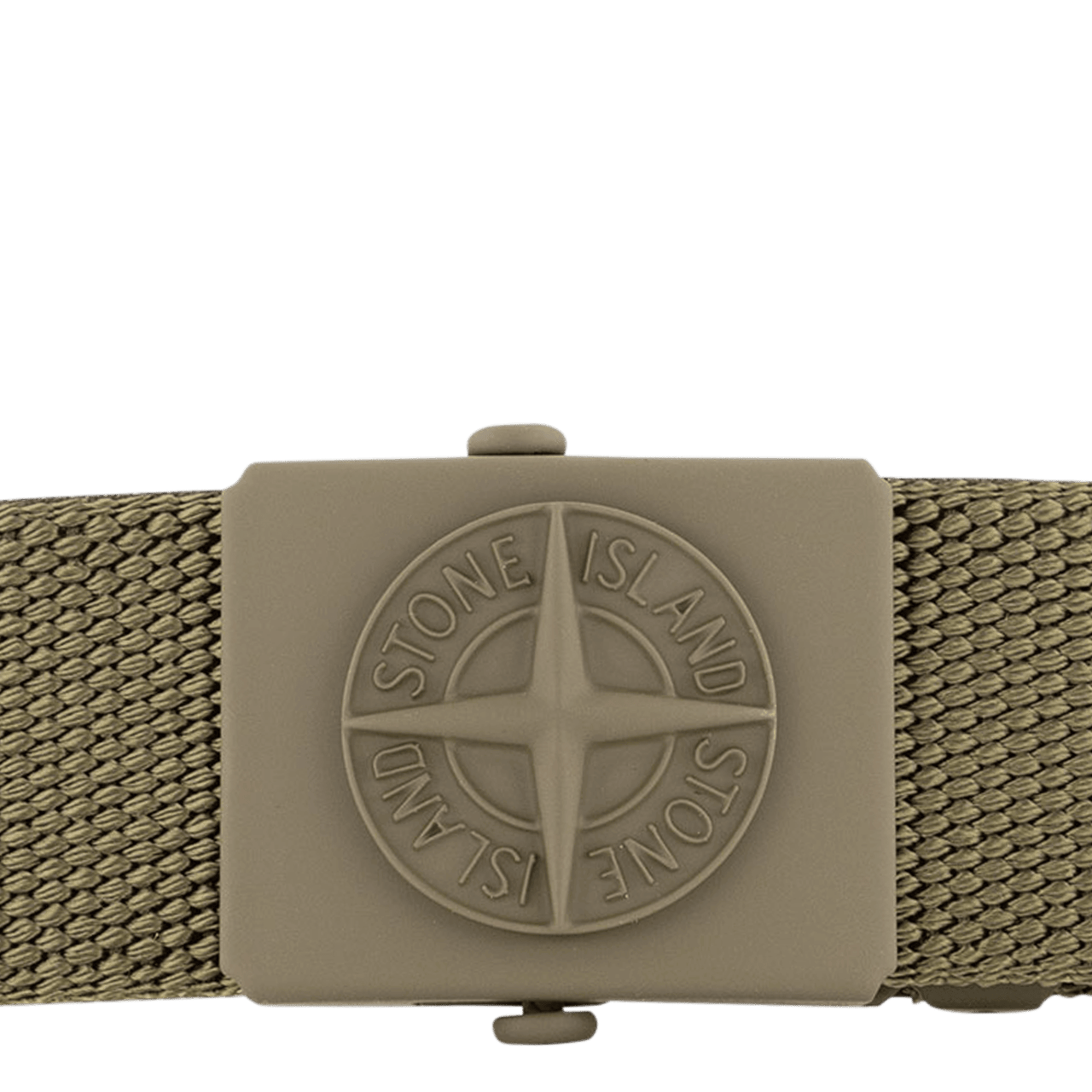 Stone Island Junior Stone Island Kinder Jongens Riem Army Groen