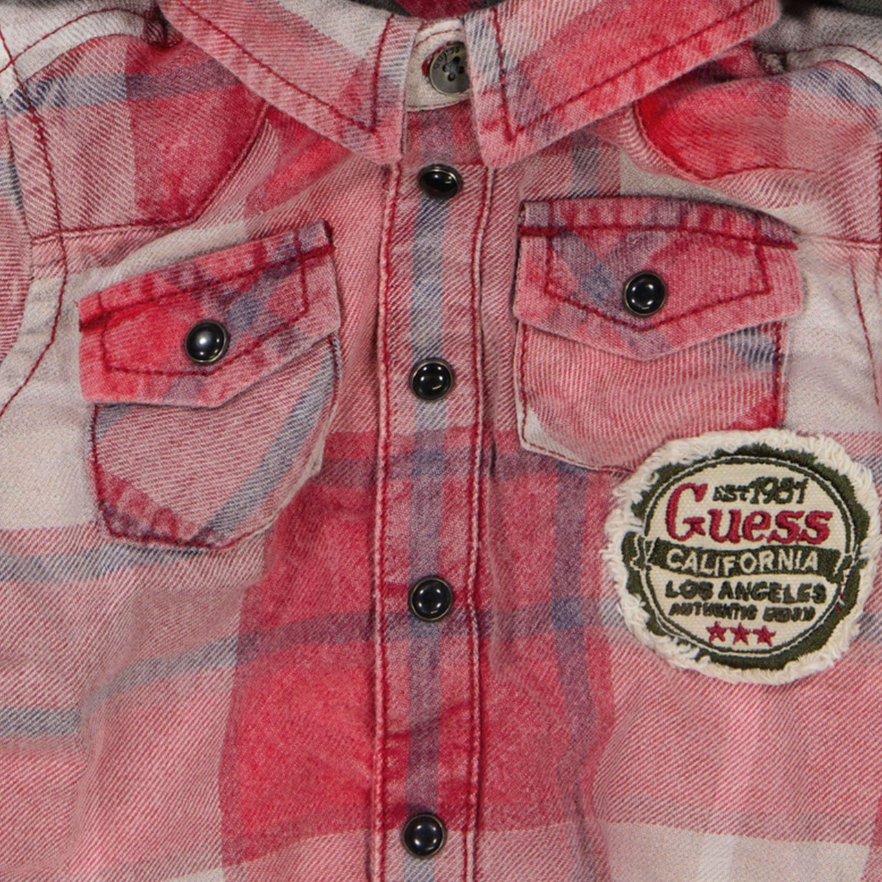 Guess Guess Baby Jongens Blouse Rood Rood