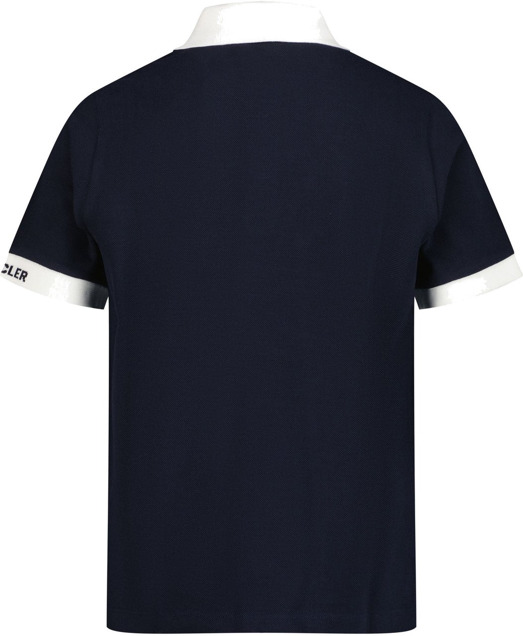 Moncler Moncler Jongens Polo Navy Blauw