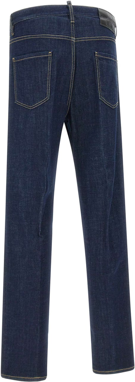 Dsquared2 Dsquared2 Blue stretch denim 642 Jean jeans Blauw