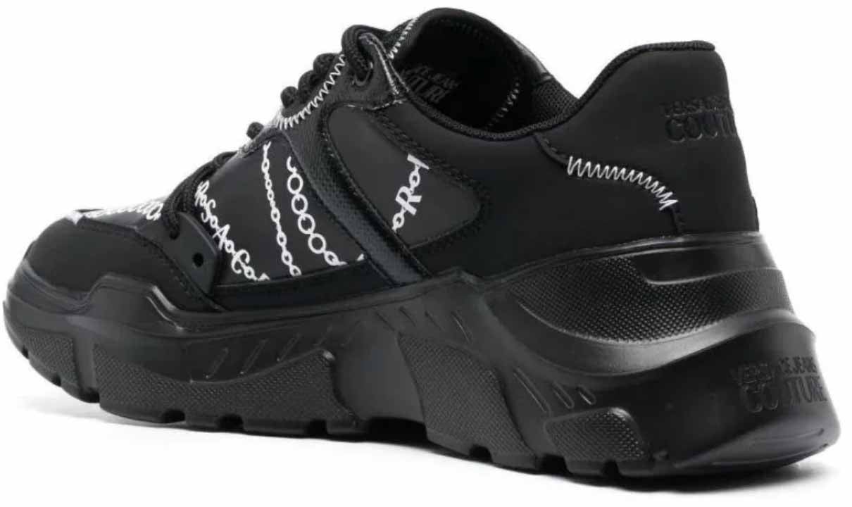 Versace Jeans Couture Sneaker Speedtrack Chain Couture Zwart