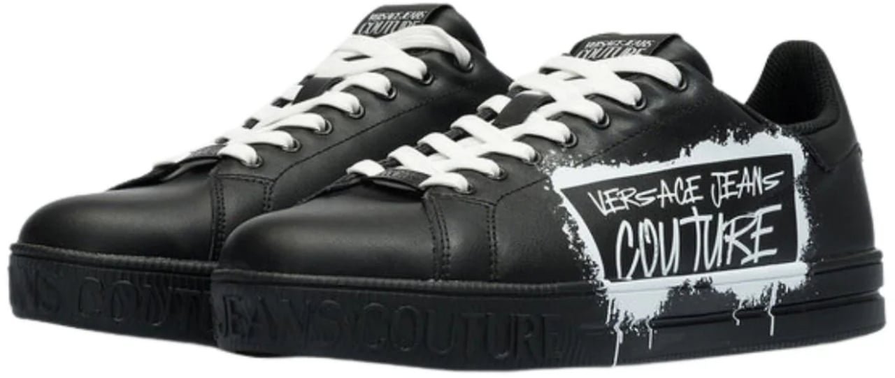 Versace Jeans Couture Sneakers Black Zwart