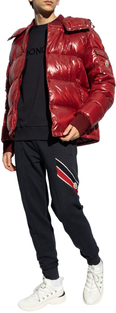 Moncler Heren Maljasset Bomber Rood