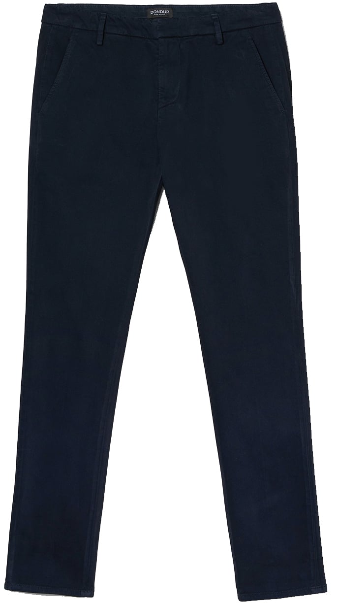Dondup Slim fit pants 'Gaubert' Blauw