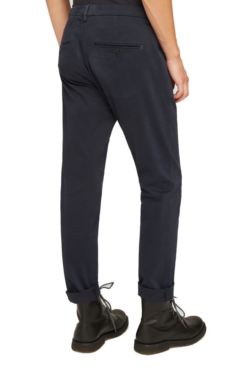 Dondup Slim fit pants 'Gaubert' Blauw