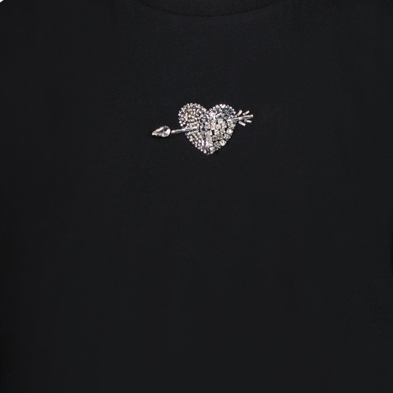 MSGM MSGM Meisjes T-shirt Zwart Zwart