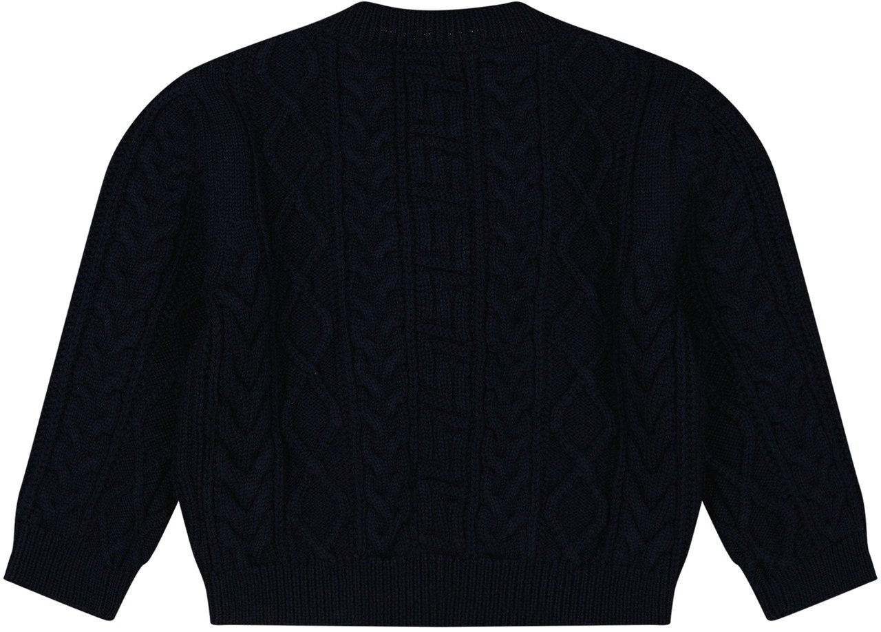 Versace Versace Baby Jongens Trui Navy Blauw