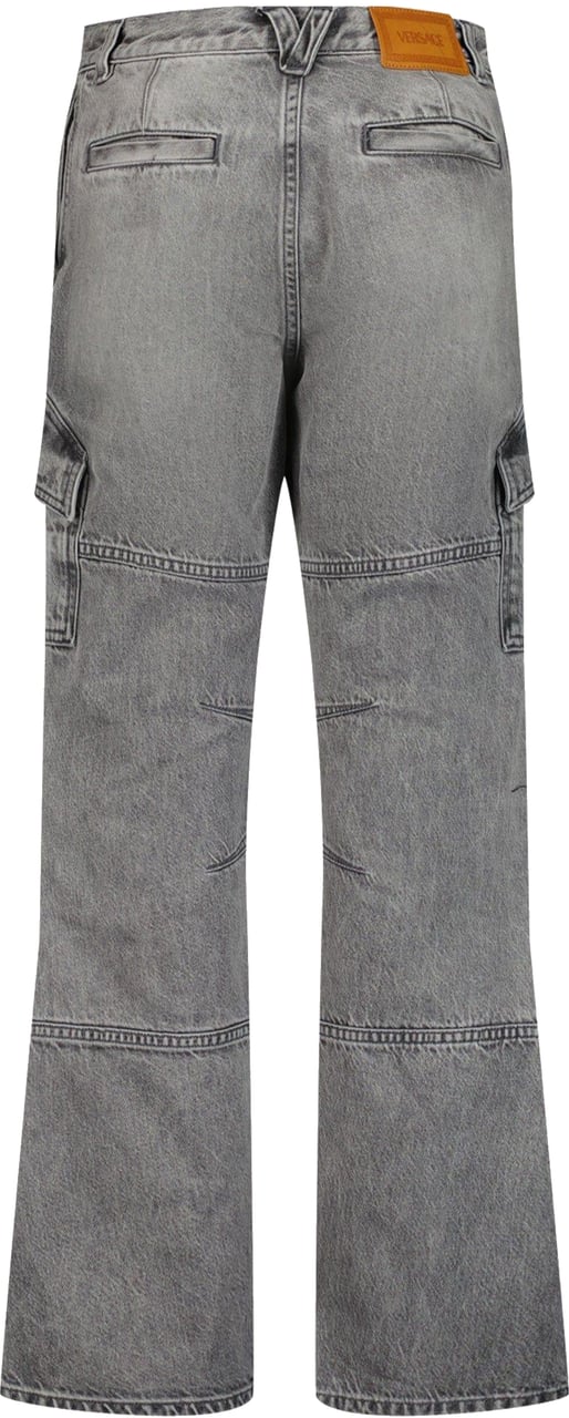 Versace Versace Unisex Jeans Grijs Grijs