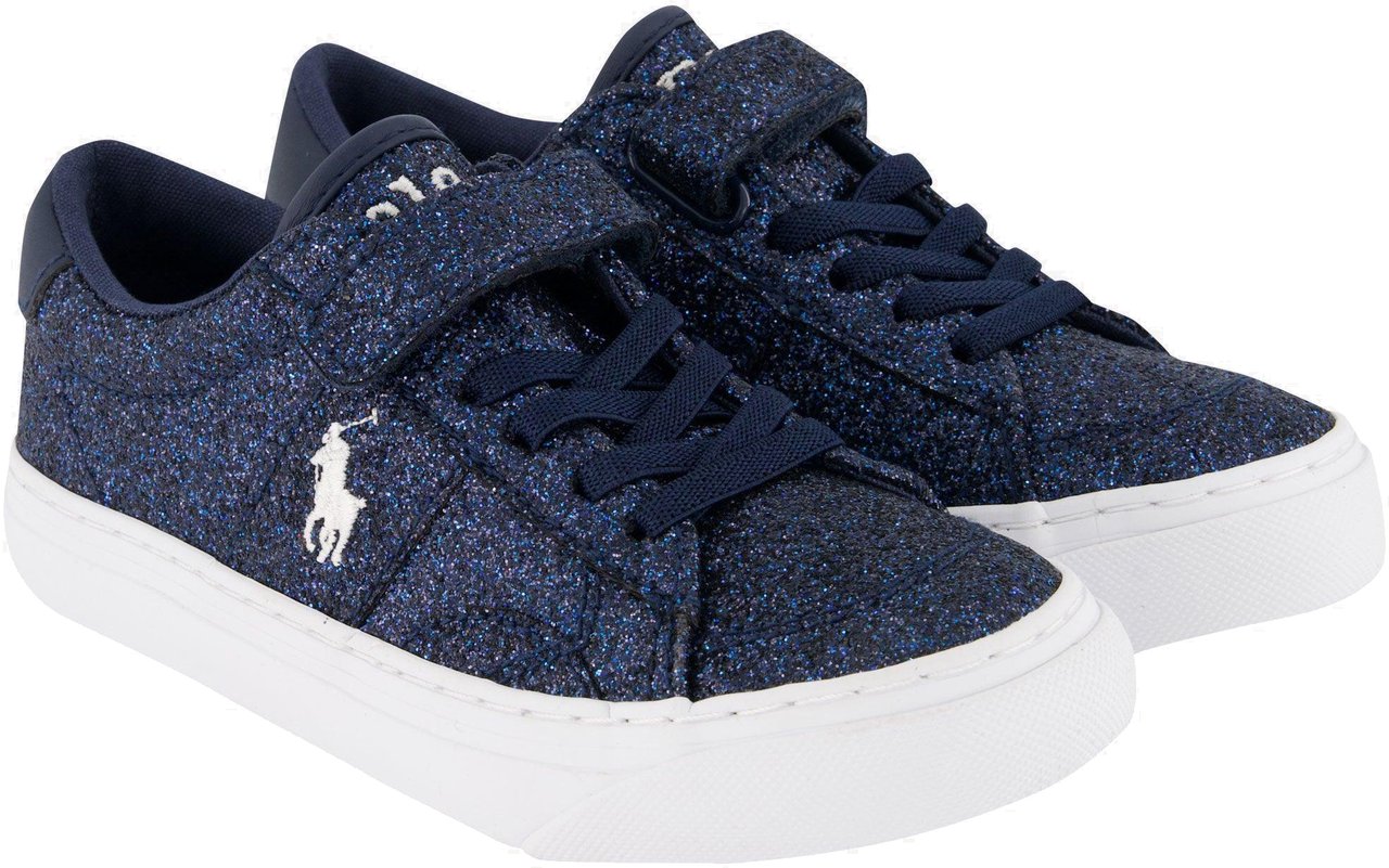 Ralph Lauren Ralph Lauren Ryley Ps Meisjes Sneakers Navy Blauw