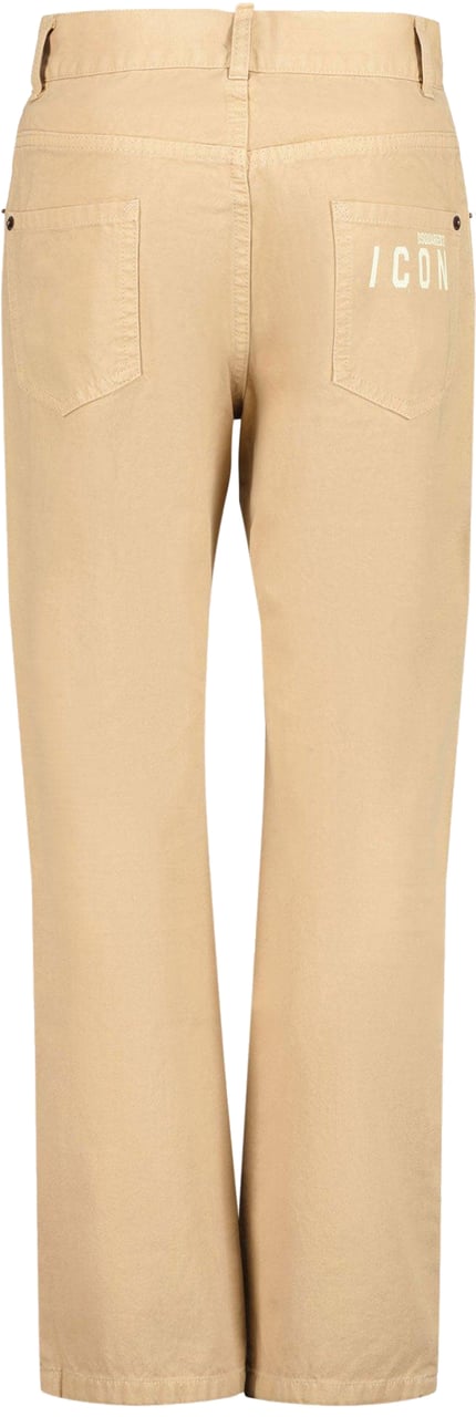 Dsquared2 Dsquared2 Unisex Broek Beige Beige