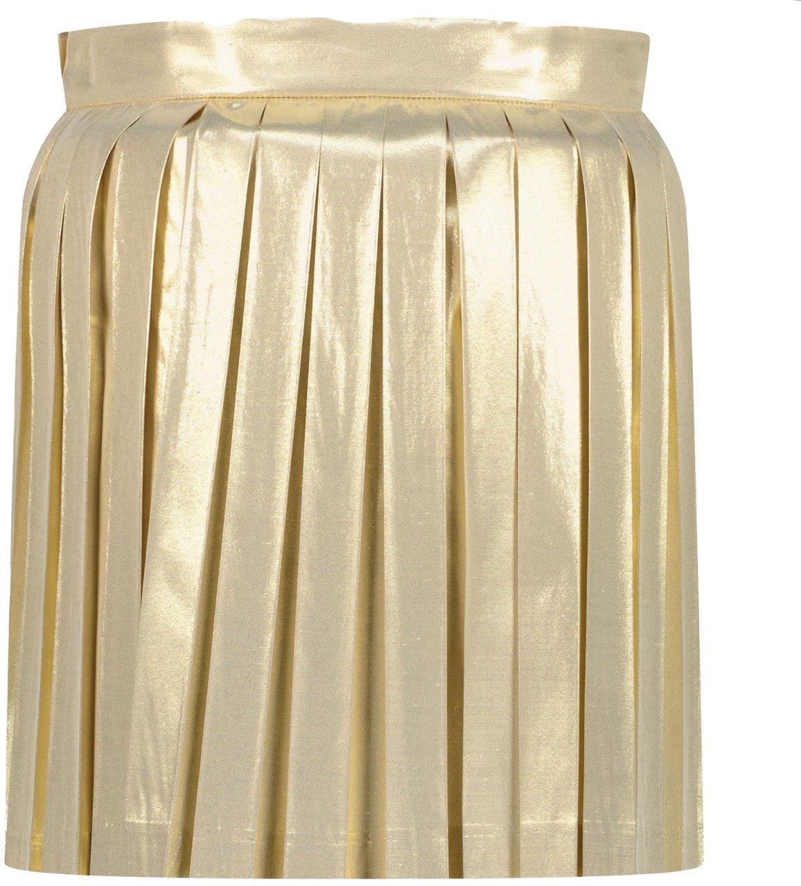 Versace Versace Kinder Meisjes Rokje In Goud Metallic