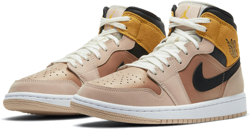 Nike Air Jordan 1 Mid SE Particle Beige (W) Divers