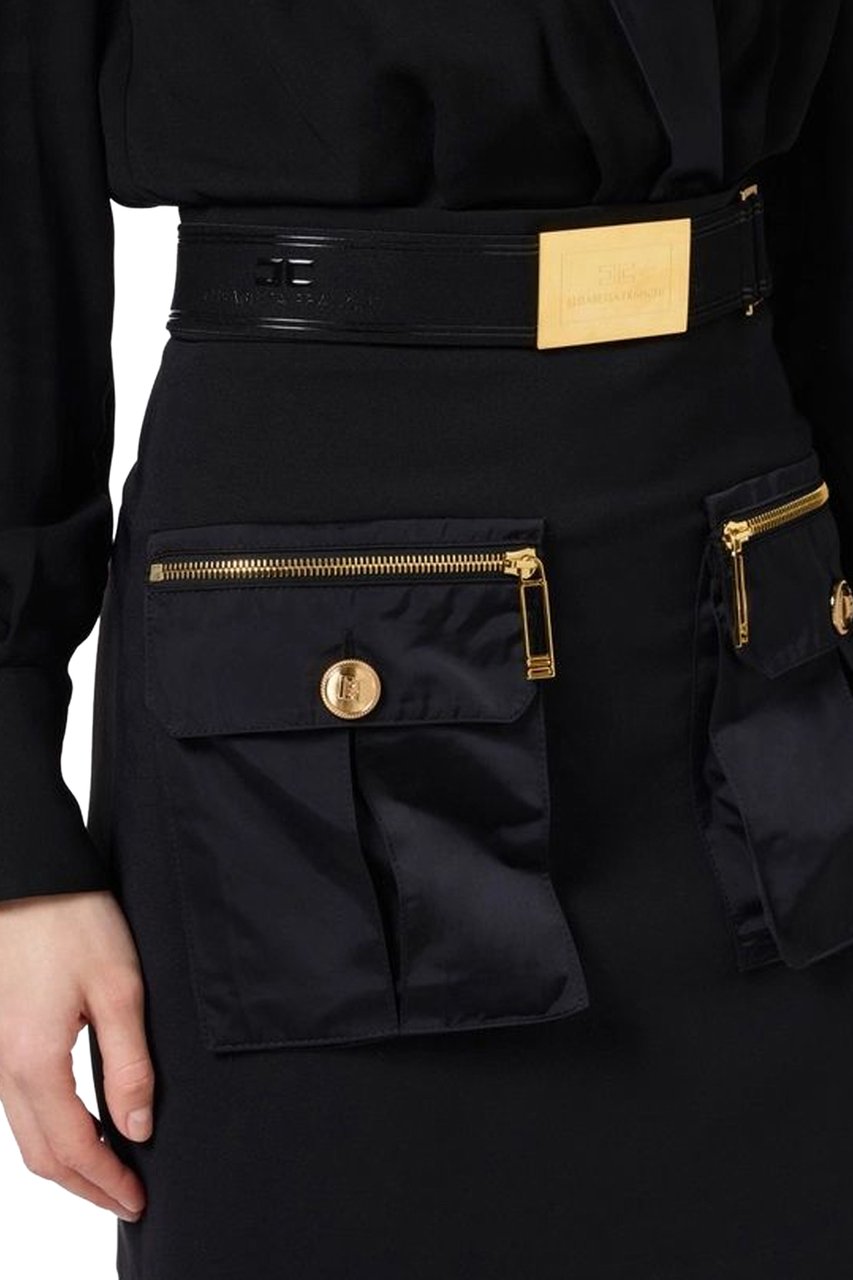 Elisabetta Franchi Abito Zwart