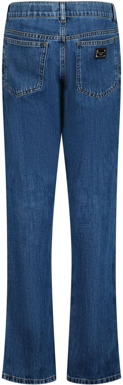 Dolce & Gabbana Dolce & Gabbana Kinder Jongens Jeans Blauw