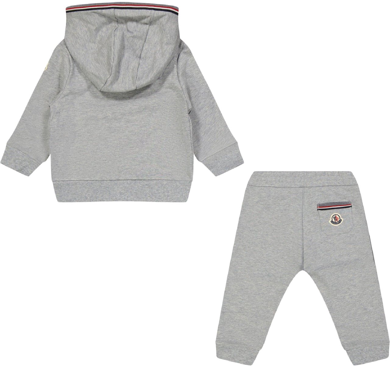 Moncler Moncler Baby Jongens Joggingpak Grijs Grijs