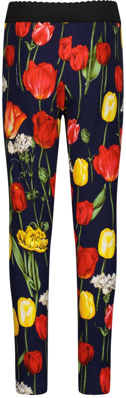 Dolce & Gabbana Dolce & Gabbana Kinder Meisjes Legging Blauw