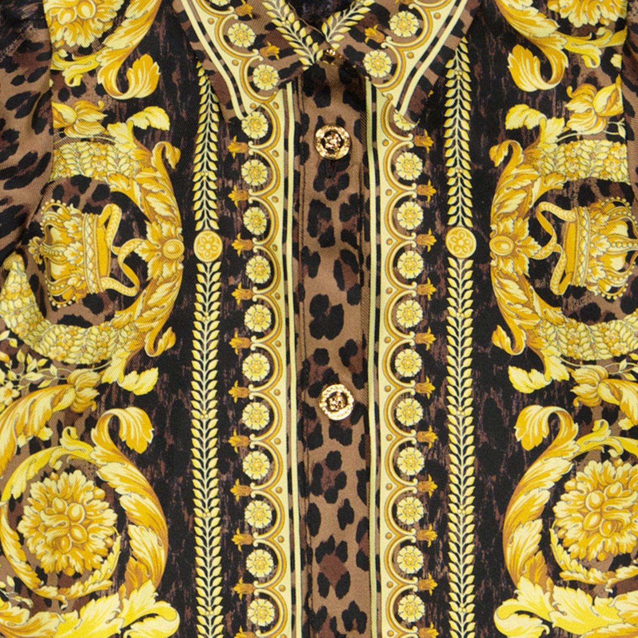 Versace Versace Baby Meisjes Jurk Bruin Bruin