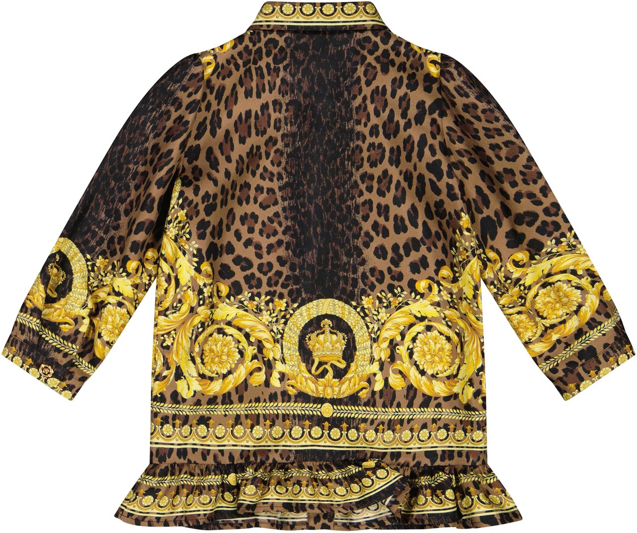 Versace Versace Baby Meisjes Jurk Bruin Bruin