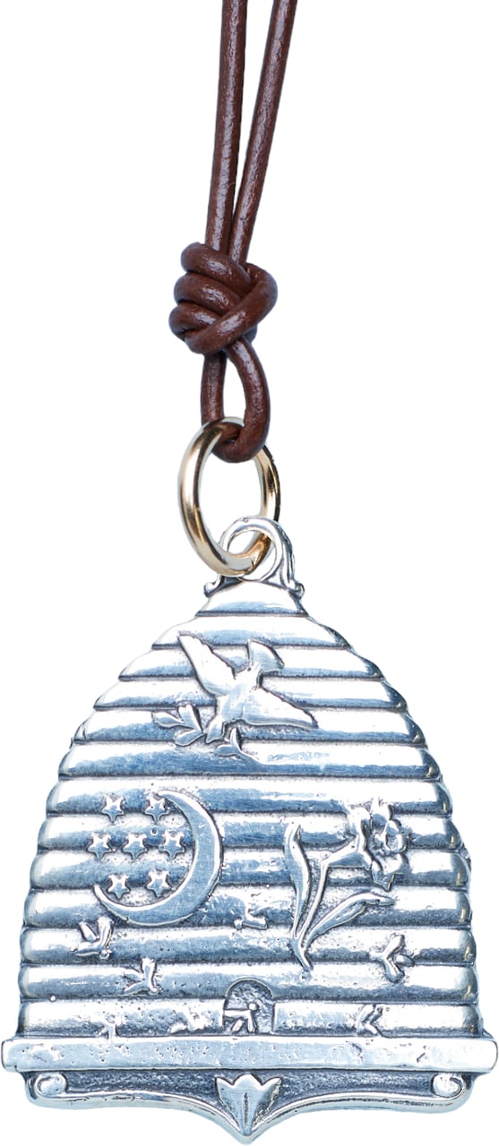 Catherine Michiels Pendentif ruche abeilles argent Essence of Life 0145SS Catherine Michiels Zilver