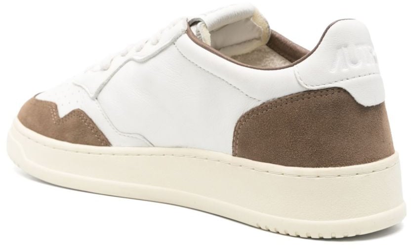 Autry Sneakers Goatsuede Whtcigar Wit