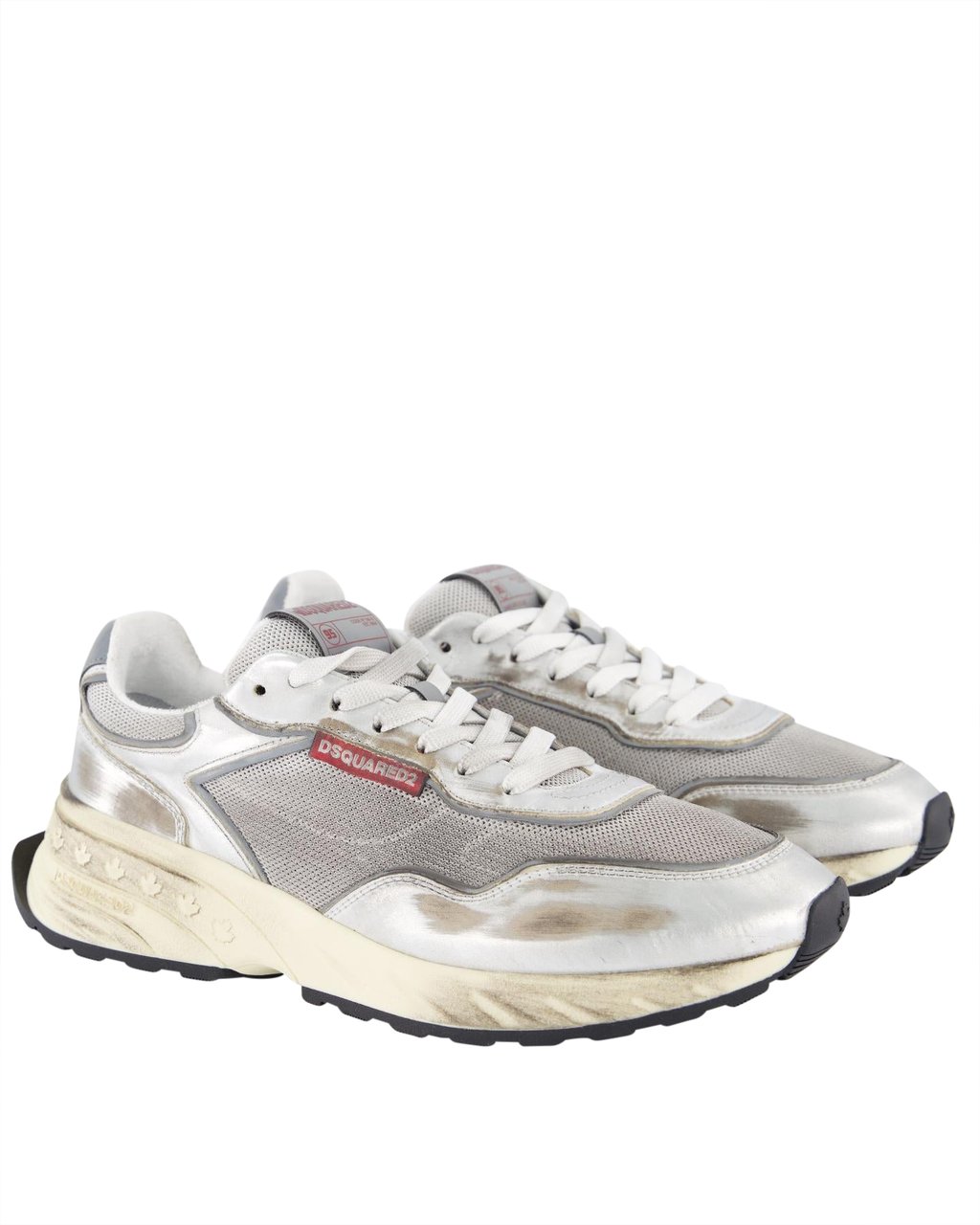 Dsquared2 Heren Sprinter Sneaker Metallic Metallic