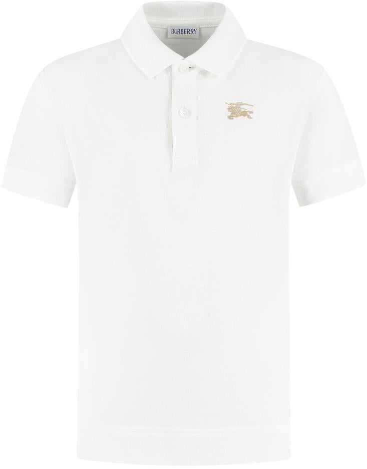 Burberry Kid Boy Polo Shirts Wit