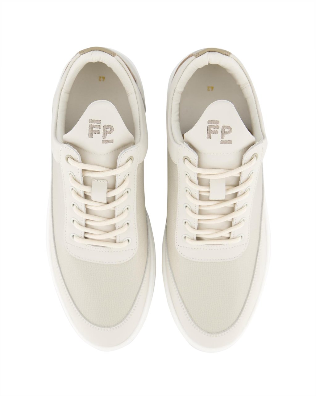 Filling Pieces Low Top Tech Crumbs Off White Wit