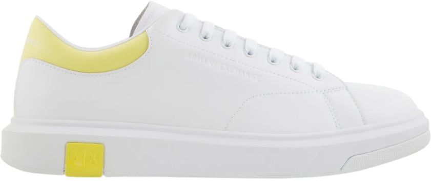 Armani Exchange Sneakers Biancolime Wit